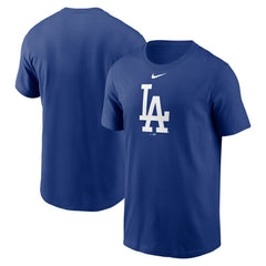 Los Angeles Dodgers Fuse Large Logo T-Shirt Royal