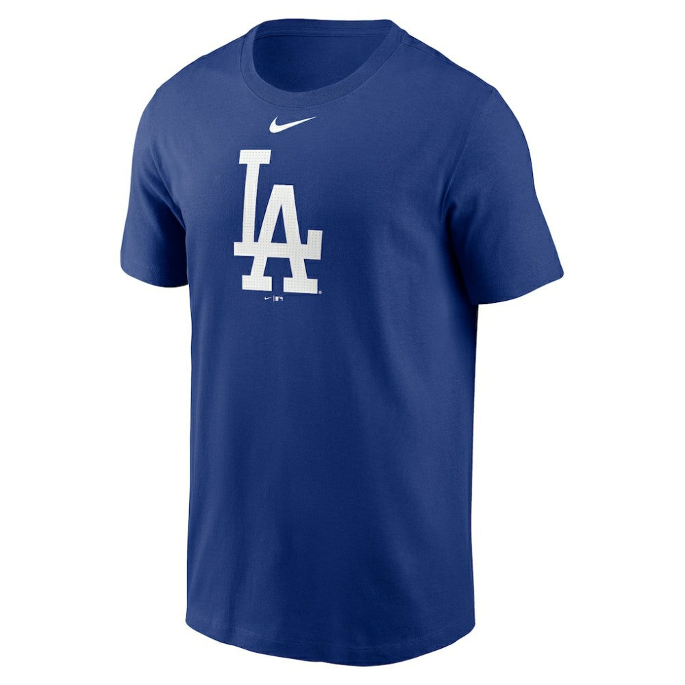 Los Angeles Dodgers Fuse Large Logo T-Shirt Royal