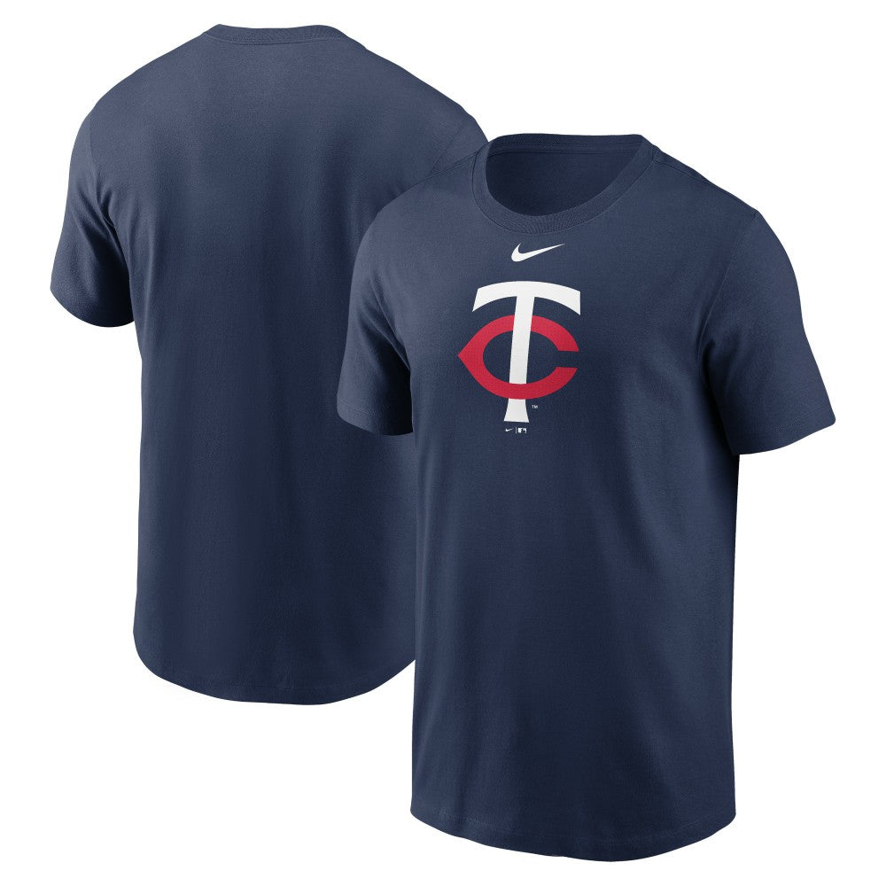 Minnesota Twins Fuse Large Logo T-Shirt Navy