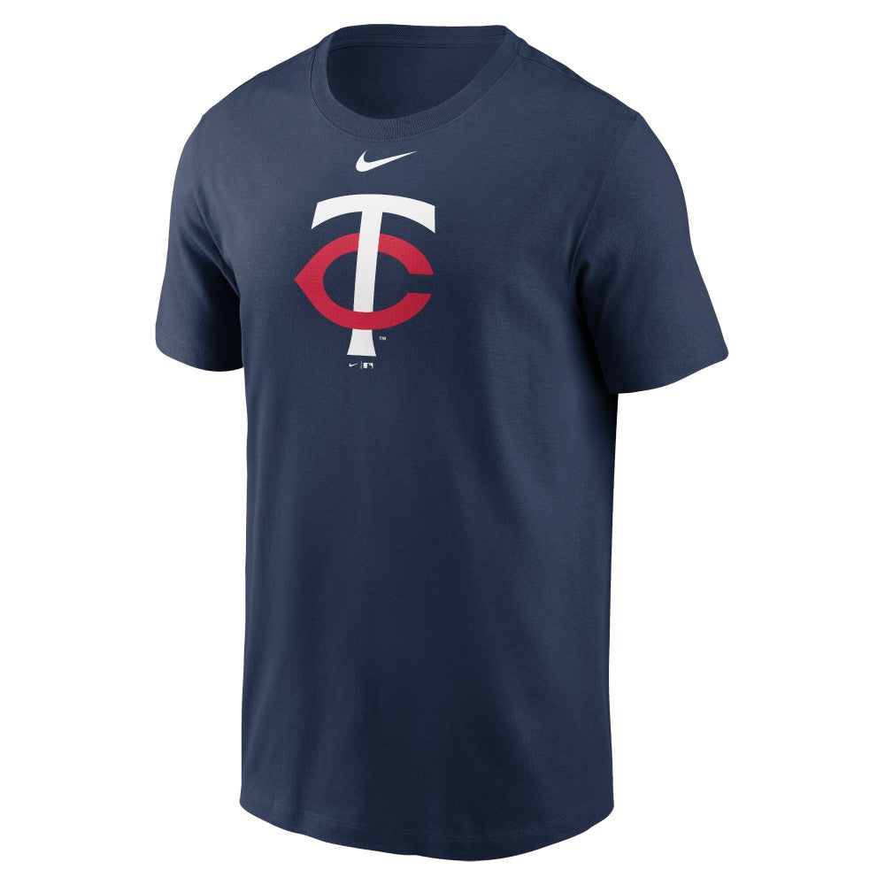 Minnesota Twins Fuse Large Logo T-Shirt Navy