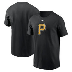 Pittsburgh Pirates Fuse Large Logo T-Shirt Black