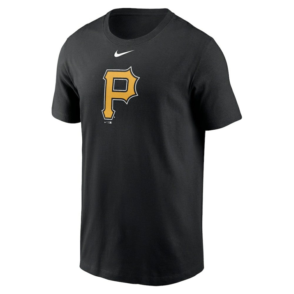 Pittsburgh Pirates Fuse Large Logo T-Shirt Black