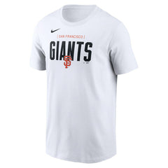 San Francisco Giants Home Team Bracket Stack T-Shirt White