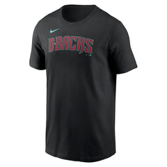 Arizona Diamondbacks Wordmark T-Shirt Black
