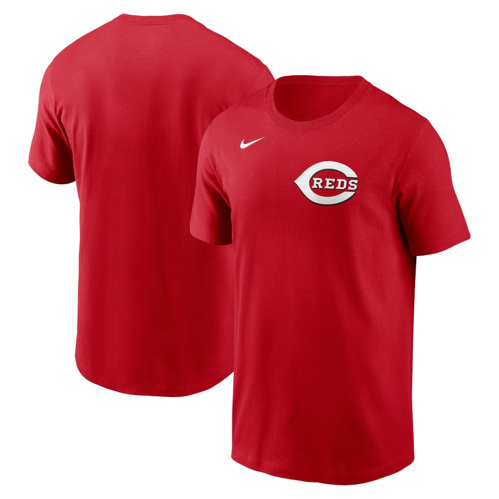 Cincinnati Reds Fuse Wordmark T-Shirt Red