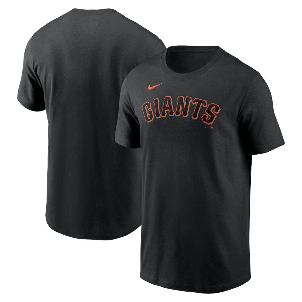 San Francisco Giants Fuse Wordmark T-Shirt Black
