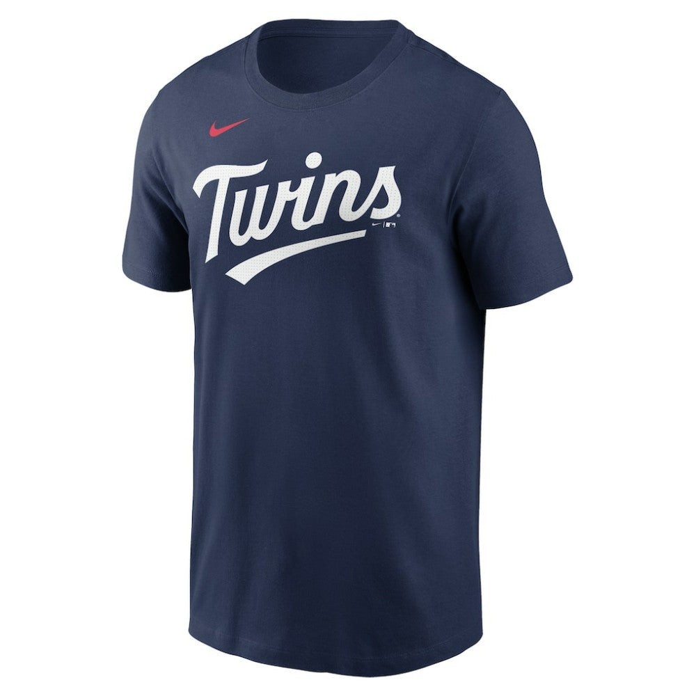 Minnesota Twins Fuse Wordmark T-Shirt Navy