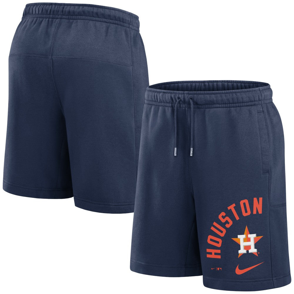Houston Astros Arched Kicker Shorts Navy