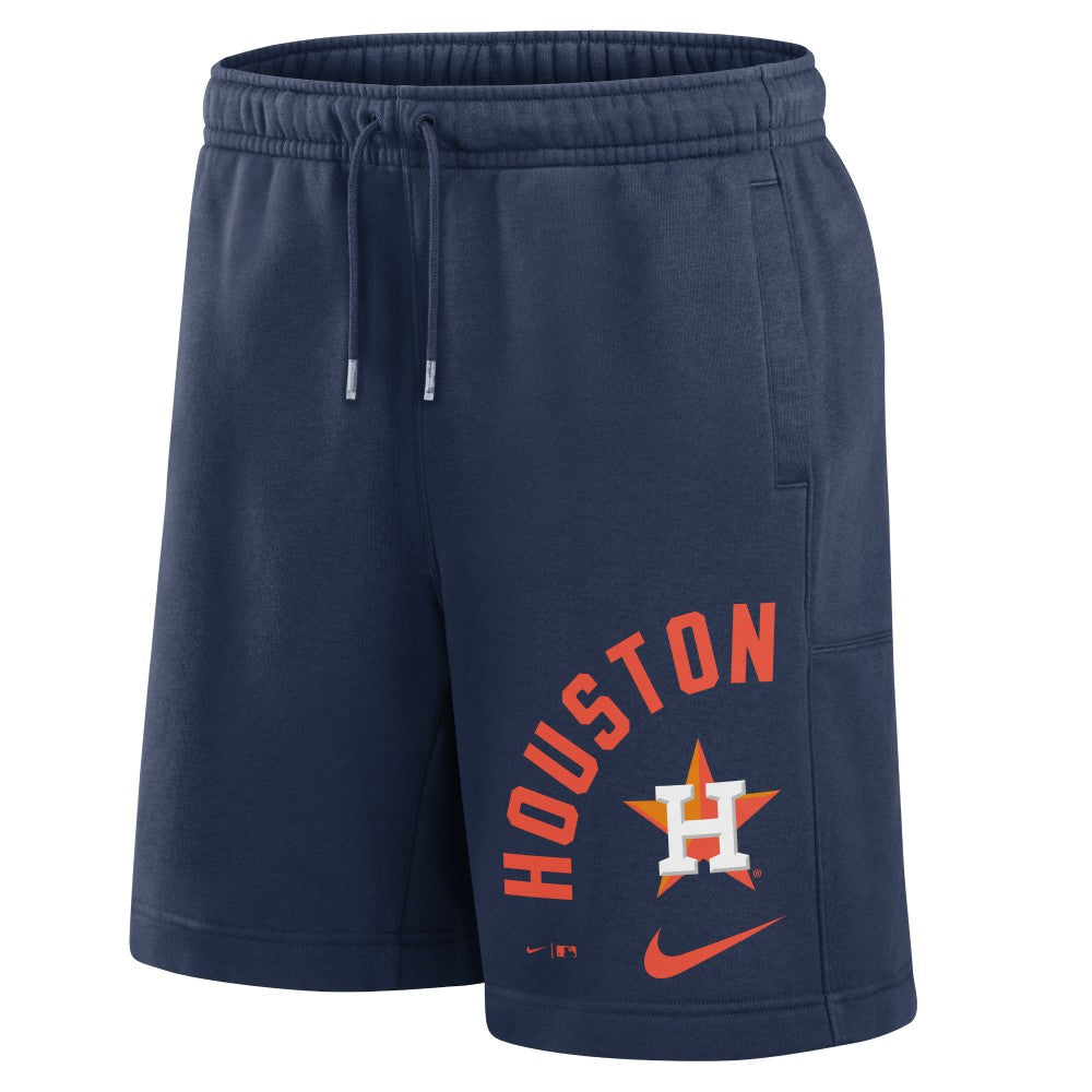 Houston Astros Arched Kicker Shorts Navy
