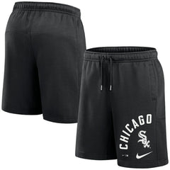 Chicago White Sox Arched Kicker Shorts Black
