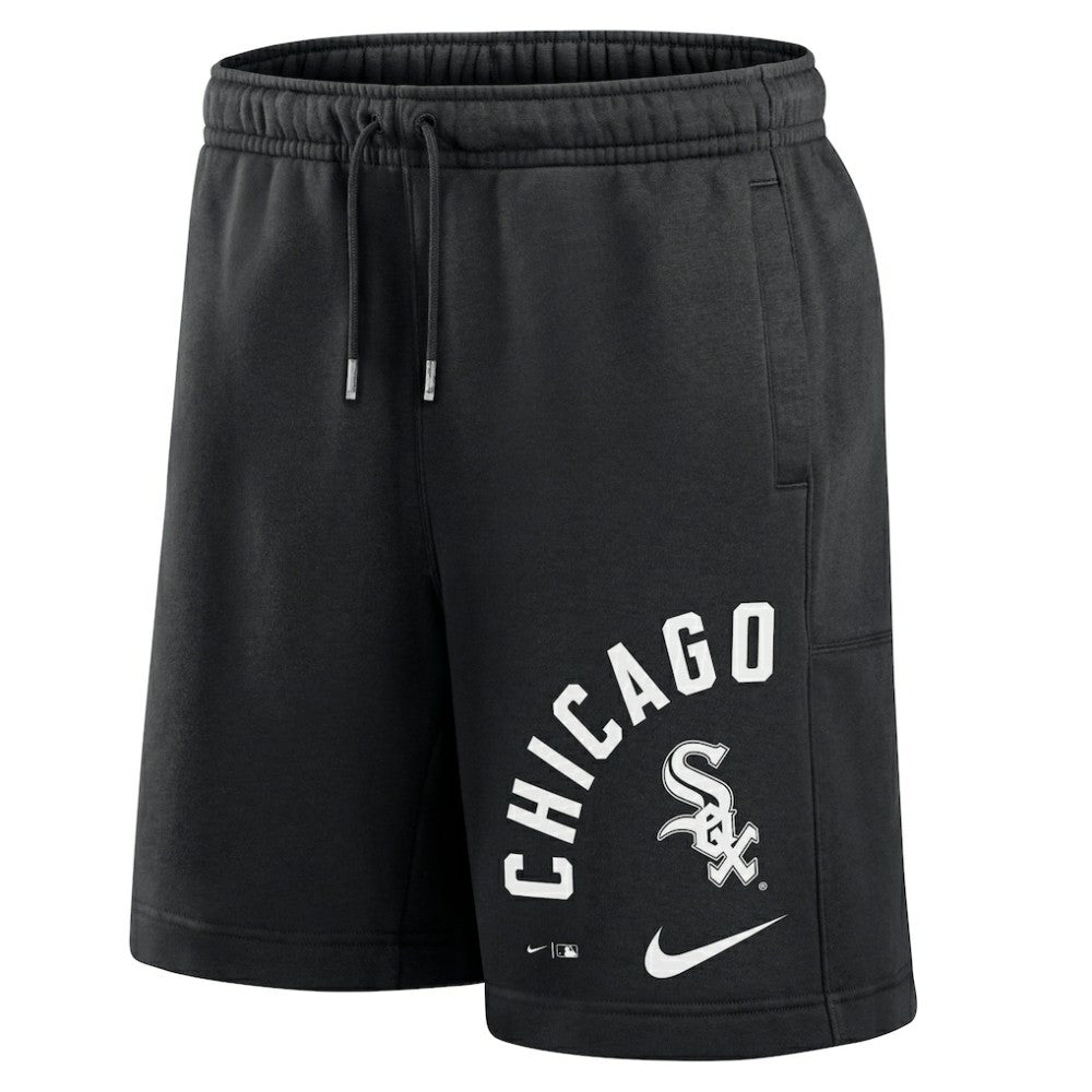 Chicago White Sox Arched Kicker Shorts Black