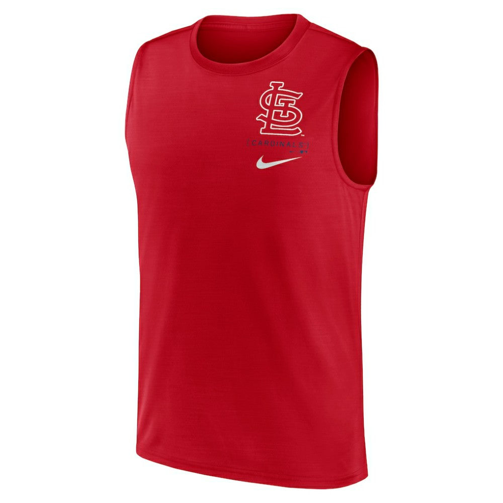St. Louis Cardinals Lightweight Dri-FIT Muscle Tank Top Red