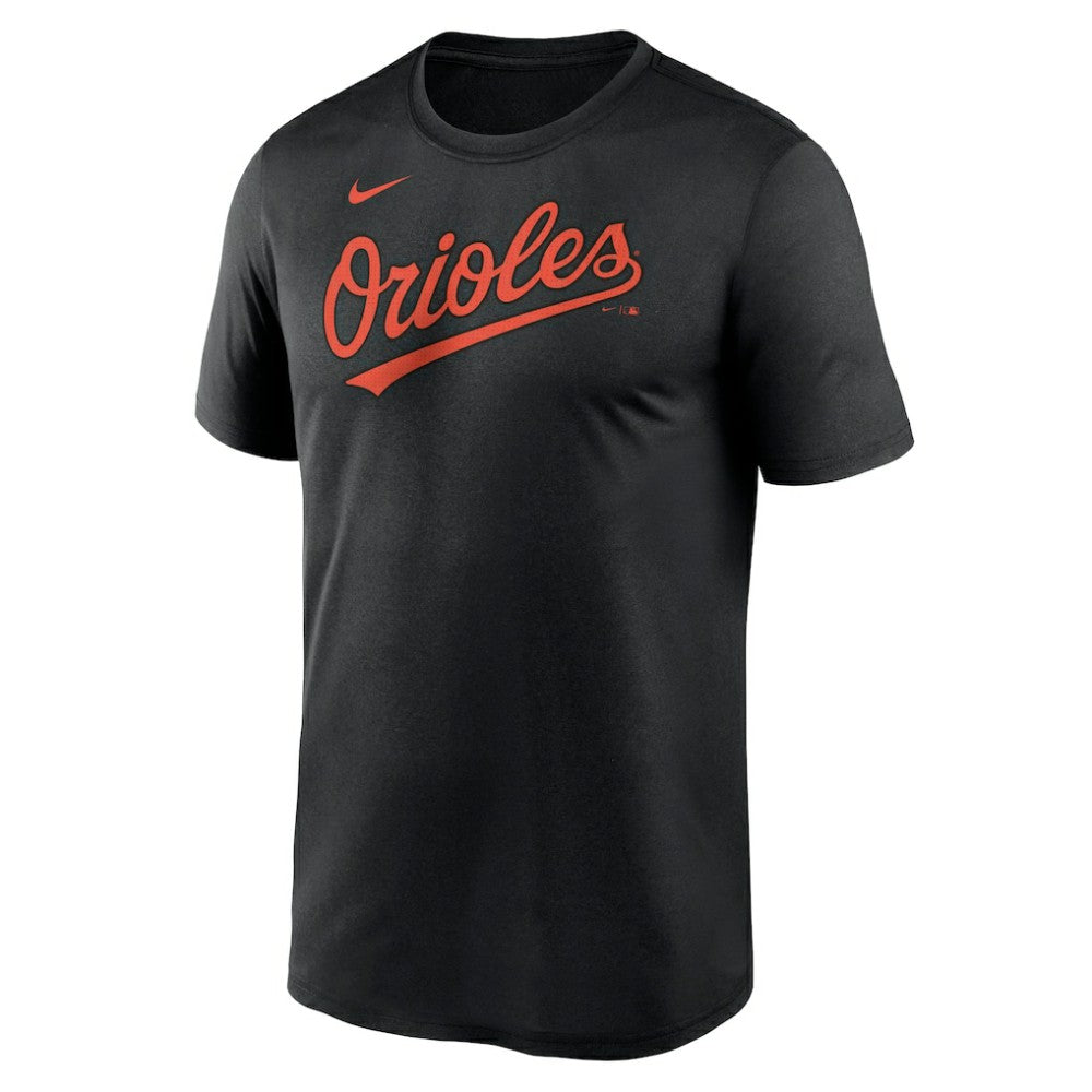 Baltimore Orioles Legend Fuse Wordmark T-Shirt  Black
