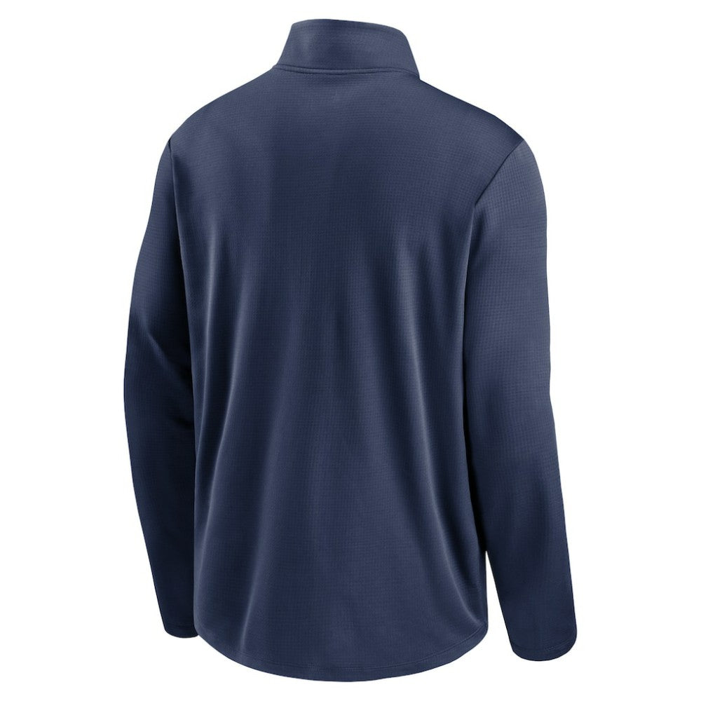 Tampa Bay Rays Franchise Logo Pacer Performance Half-Zip Top Navy