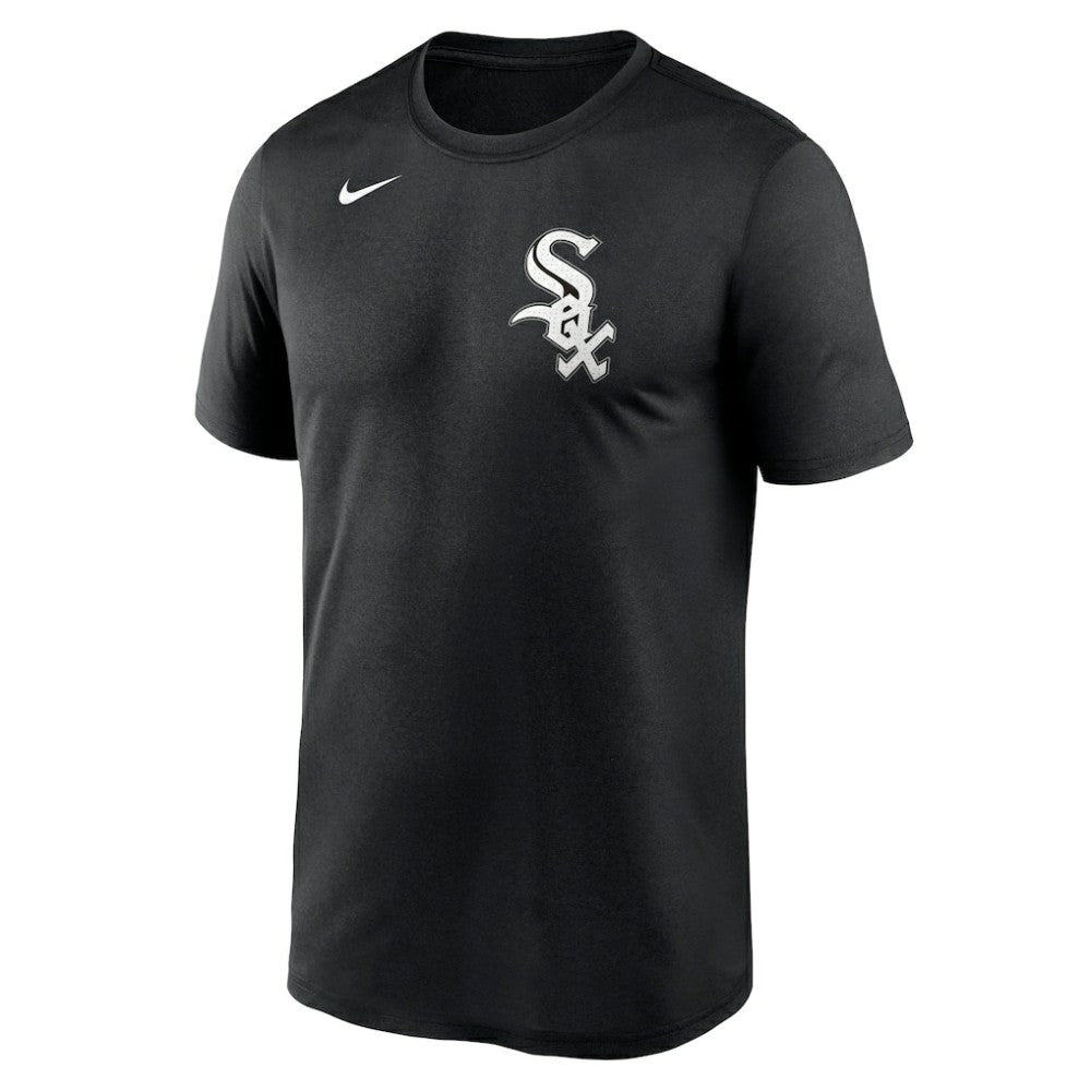 Chicago White Sox Legend Fuse Wordmark T-Shirt  Black