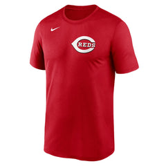 Cincinnati Reds Legend Fuse Wordmark T-Shirt  Red
