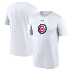 Chicago Cubs Legend Fuse Large Logo Dri-FIT T-Shirt White