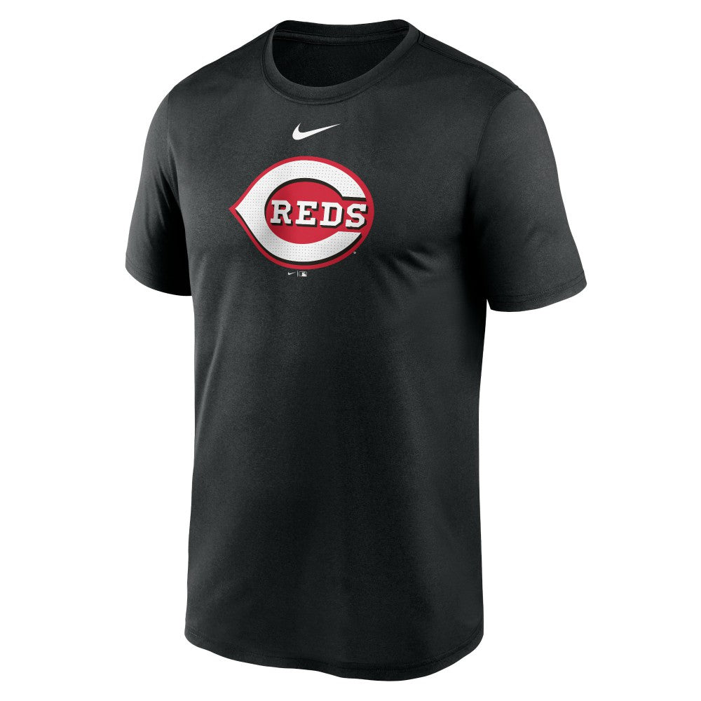 Cincinnati Reds Legend Fuse Large Logo Dri-FIT T-Shirt Black