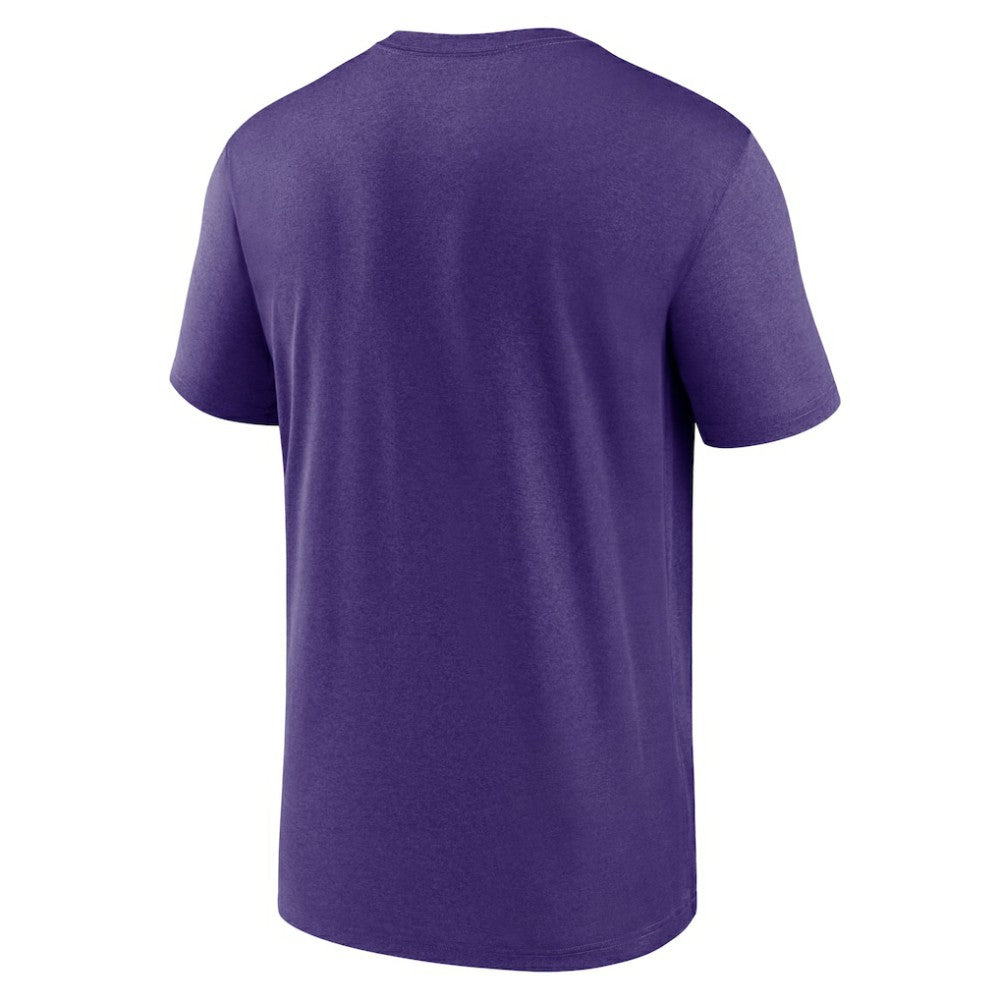 Colorado Rockies Legend Fuse Large Logo Dri-FIT T-Shirt Purple