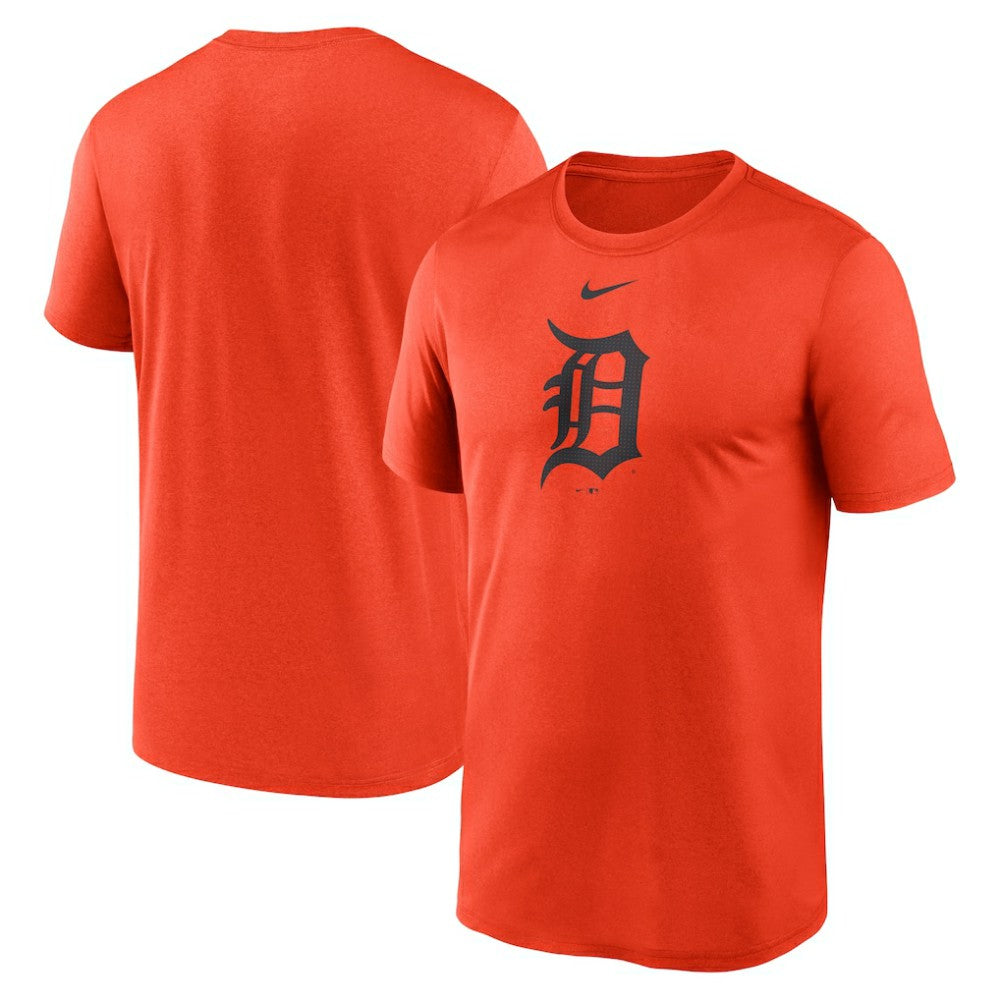 Detroit Tigers Legend Fuse Large Logo Dri-FIT T-Shirt Orange