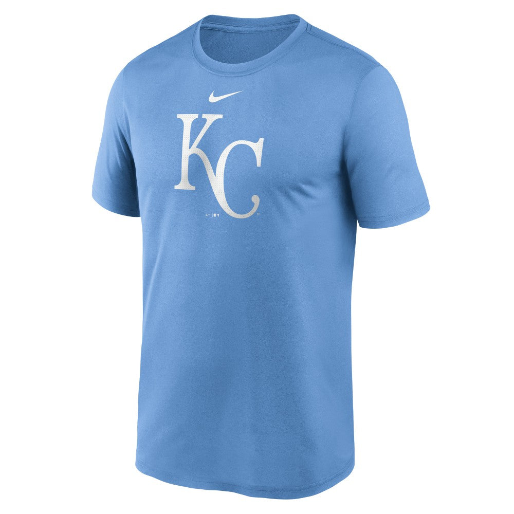 Kansas City Royals Legend Fuse Large Logo Dri-FIT T-Shirt Light Blue