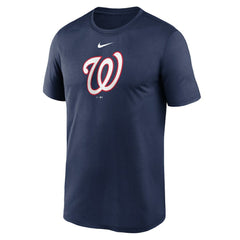 Washington Nationals Legend Fuse Large Logo Dri-FIT T-Shirt Navy