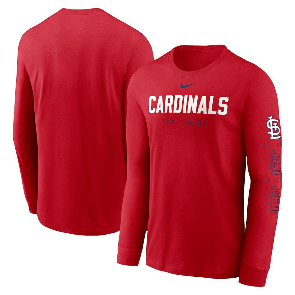 St. Louis Cardinals Repeater Long Sleeve T-Shirt Red
