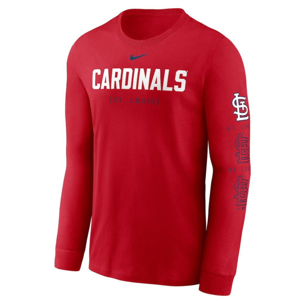 St. Louis Cardinals Repeater Long Sleeve T-Shirt Red