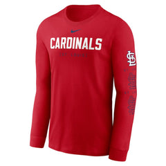 St. Louis Cardinals Repeater Long Sleeve T-Shirt Red