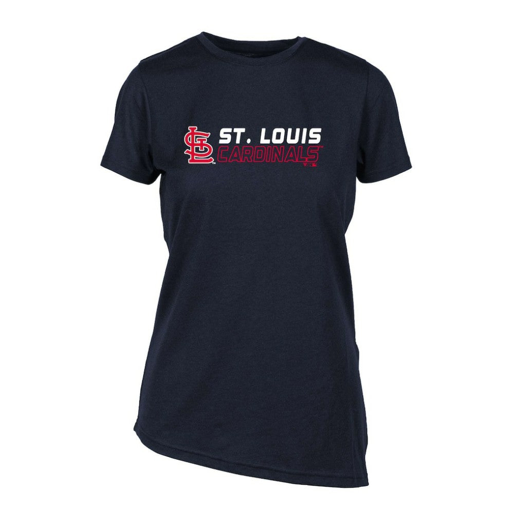 St. Louis Cardinals Levelwear Women's Birch Chase T-Shirt Navy