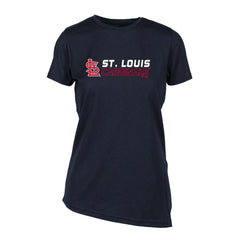 St. Louis Cardinals Levelwear Women's Birch Chase T-Shirt Navy