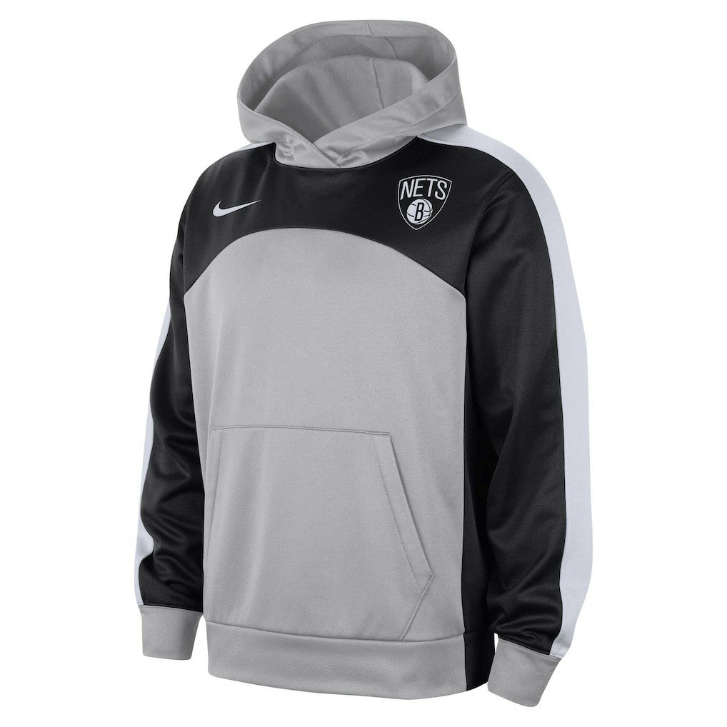 Brooklyn Nets Authentic Starting Five Force Performance Pullover Hoodie - Silver/Black discount