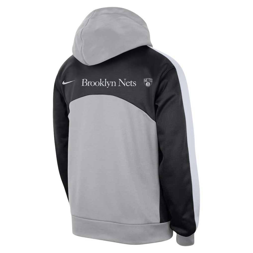 Brooklyn Nets Authentic Starting Five Force Performance Pullover Hoodie - Silver/Black discount