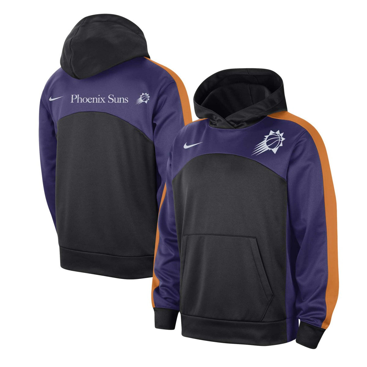 Phoenix Suns Authentic Starting Five Force Performance Pullover Hoodie - Black/Purple sale
