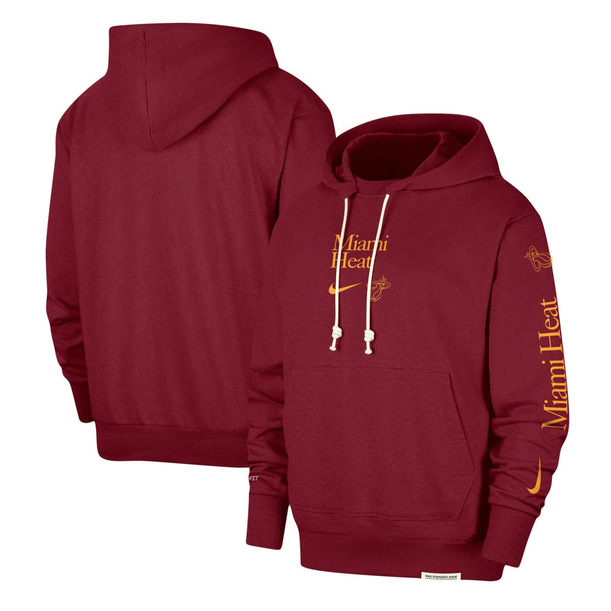 Miami Heat Authentic Performance Pullover Hoodie - Red discount