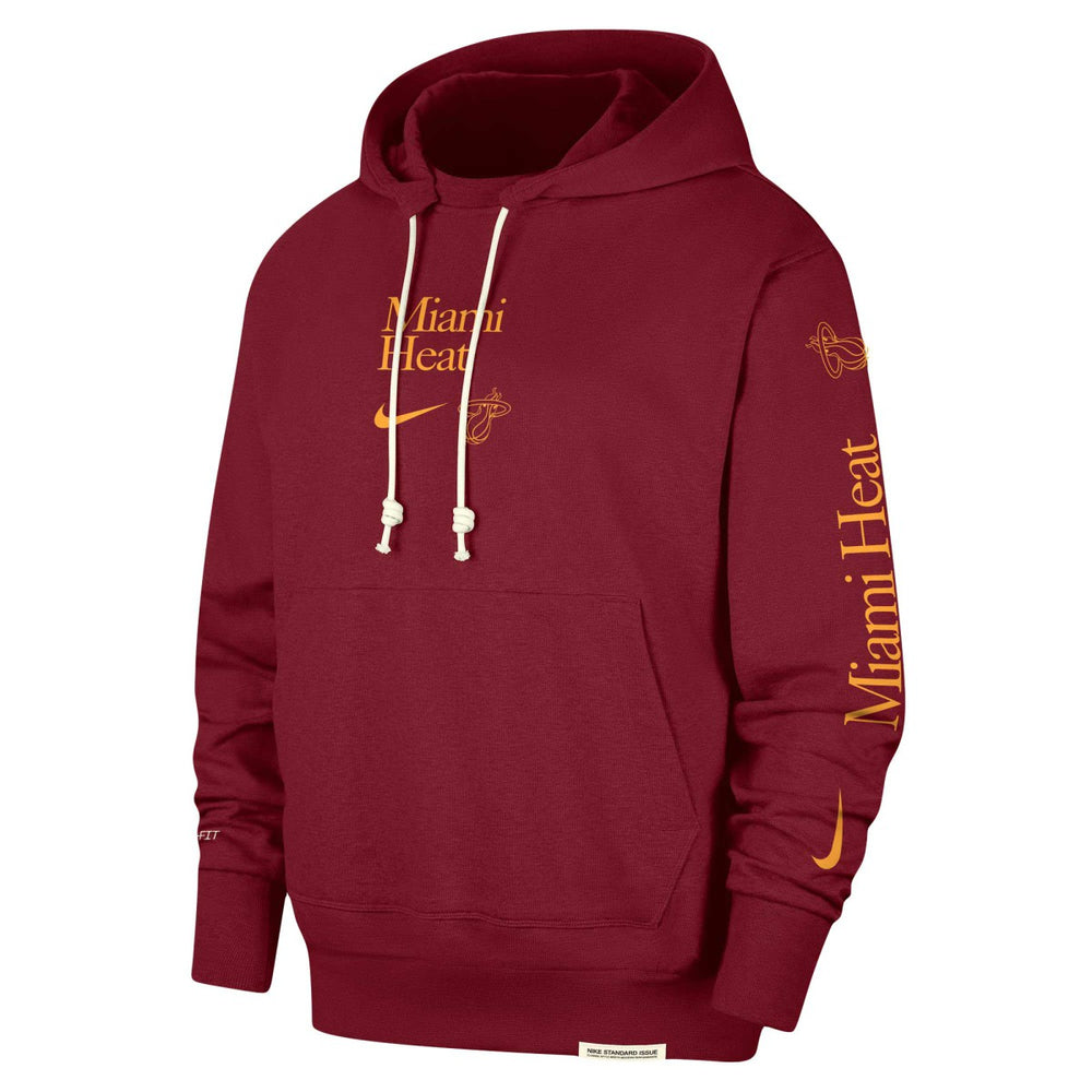 Miami Heat Authentic Performance Pullover Hoodie - Red discount