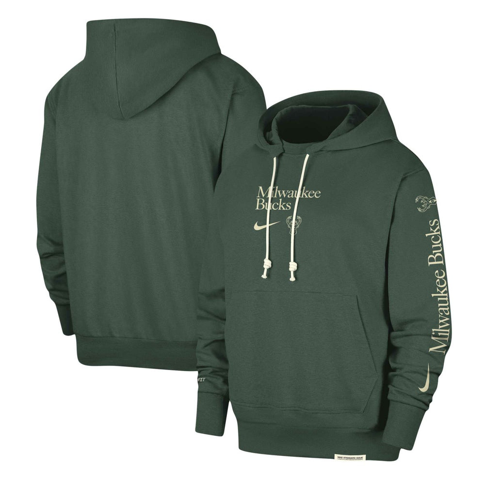 Milwaukee Bucks Authentic Performance Pullover Hoodie - Hunter Green outlet