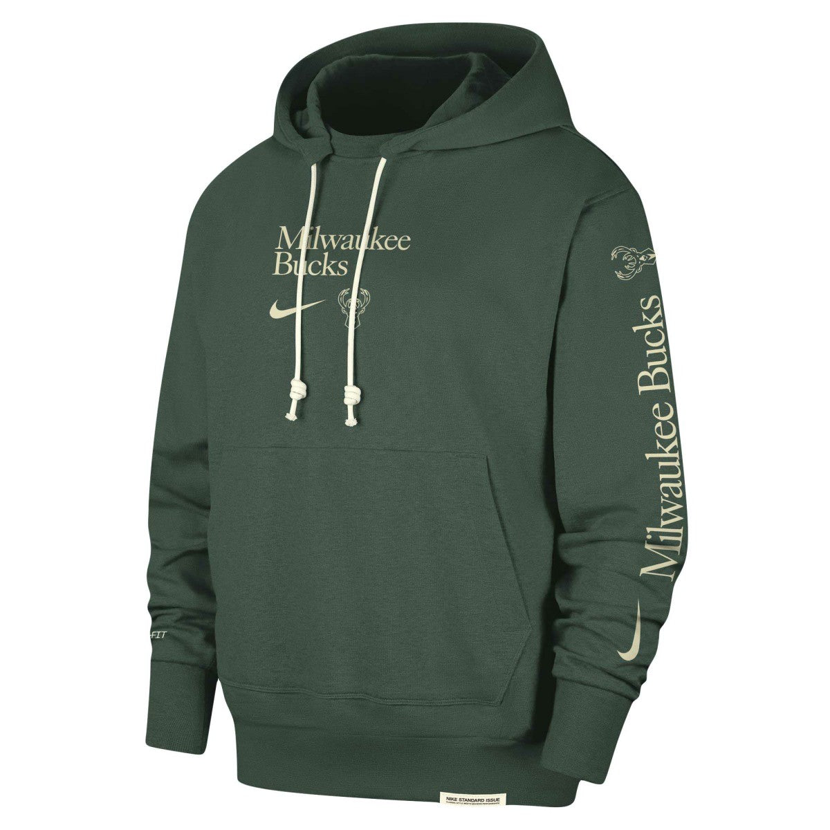 Milwaukee Bucks Authentic Performance Pullover Hoodie - Hunter Green outlet