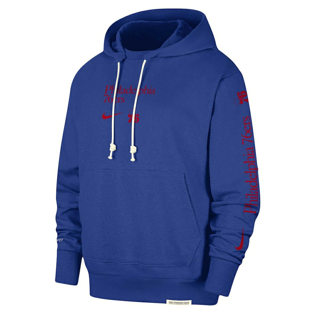 Philadelphia 76ers Authentic Performance Pullover Hoodie - Royal on sale