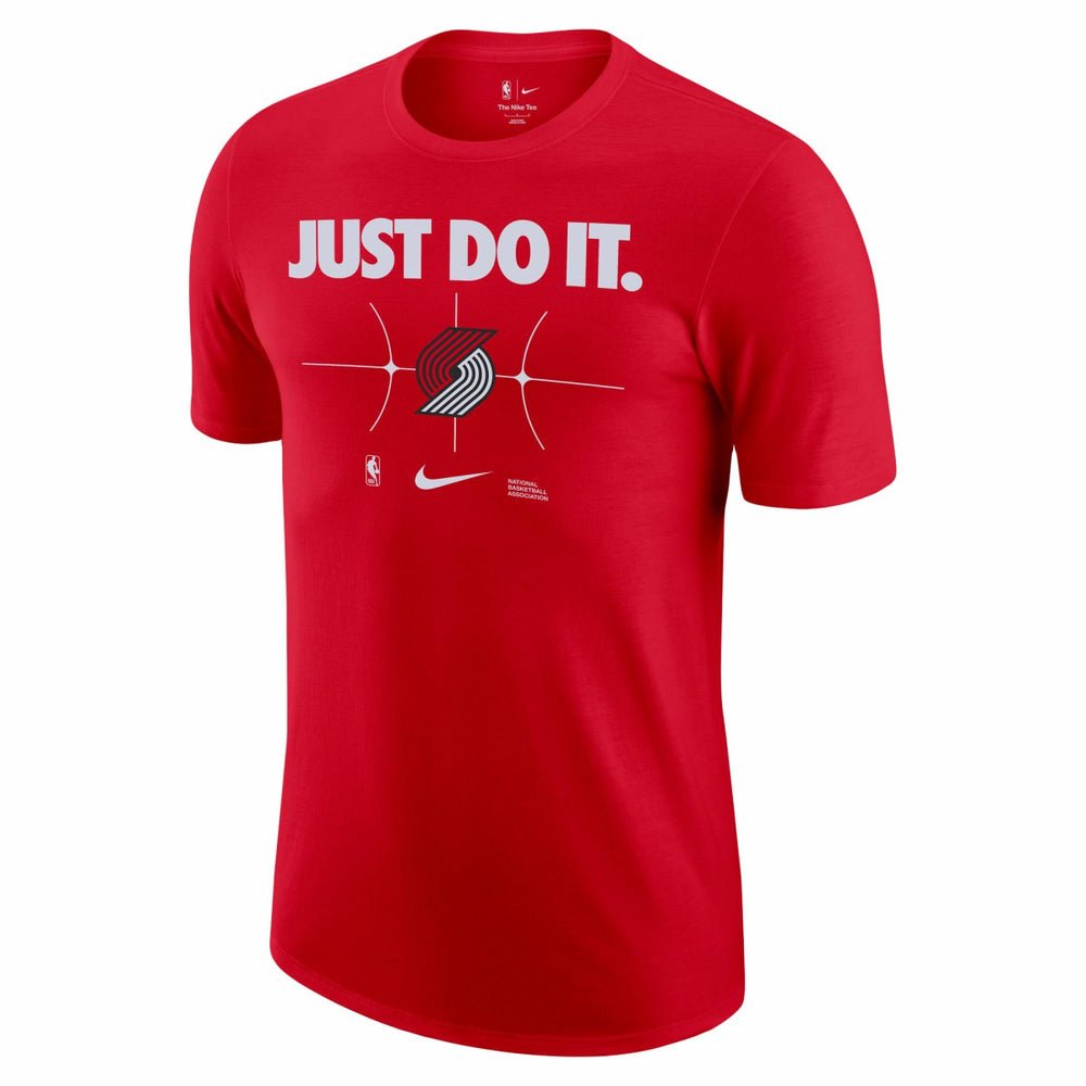 Portland Trail Blazers Just Do It T-Shirt - Red shop