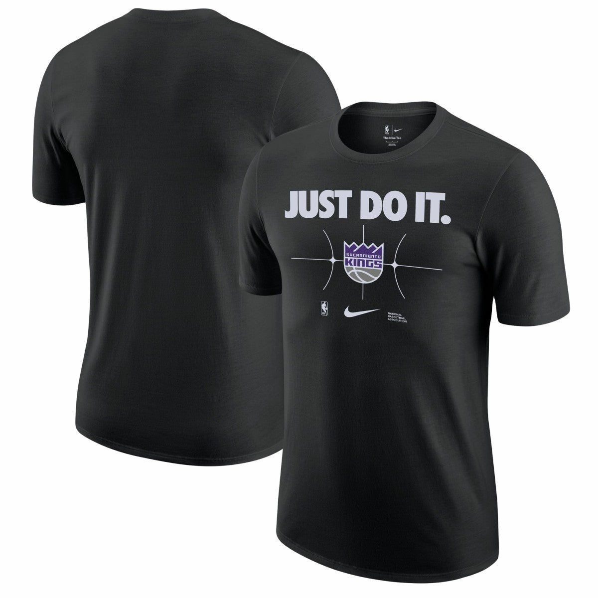 Sacramento Kings Just Do It T-Shirt - Black cheap