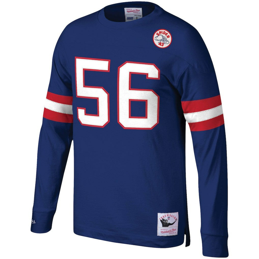 Lawrence Taylor New York Giants Big & Tall Cut & Sew Player Name & Number Long Sleeve T-Shirt - Royal online