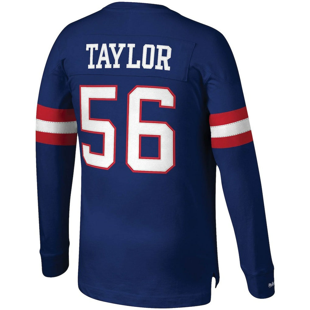 Lawrence Taylor New York Giants Big & Tall Cut & Sew Player Name & Number Long Sleeve T-Shirt - Royal online