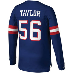 Lawrence Taylor New York Giants Big & Tall Cut & Sew Player Name & Number Long Sleeve T-Shirt - Royal online