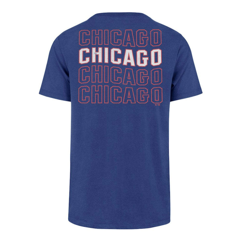 Chicago Cubs Hang Back Franklin T-Shirt Royal