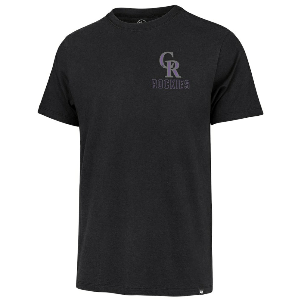 Colorado Rockies Hang Back Franklin T-Shirt Black