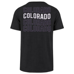 Colorado Rockies Hang Back Franklin T-Shirt Black