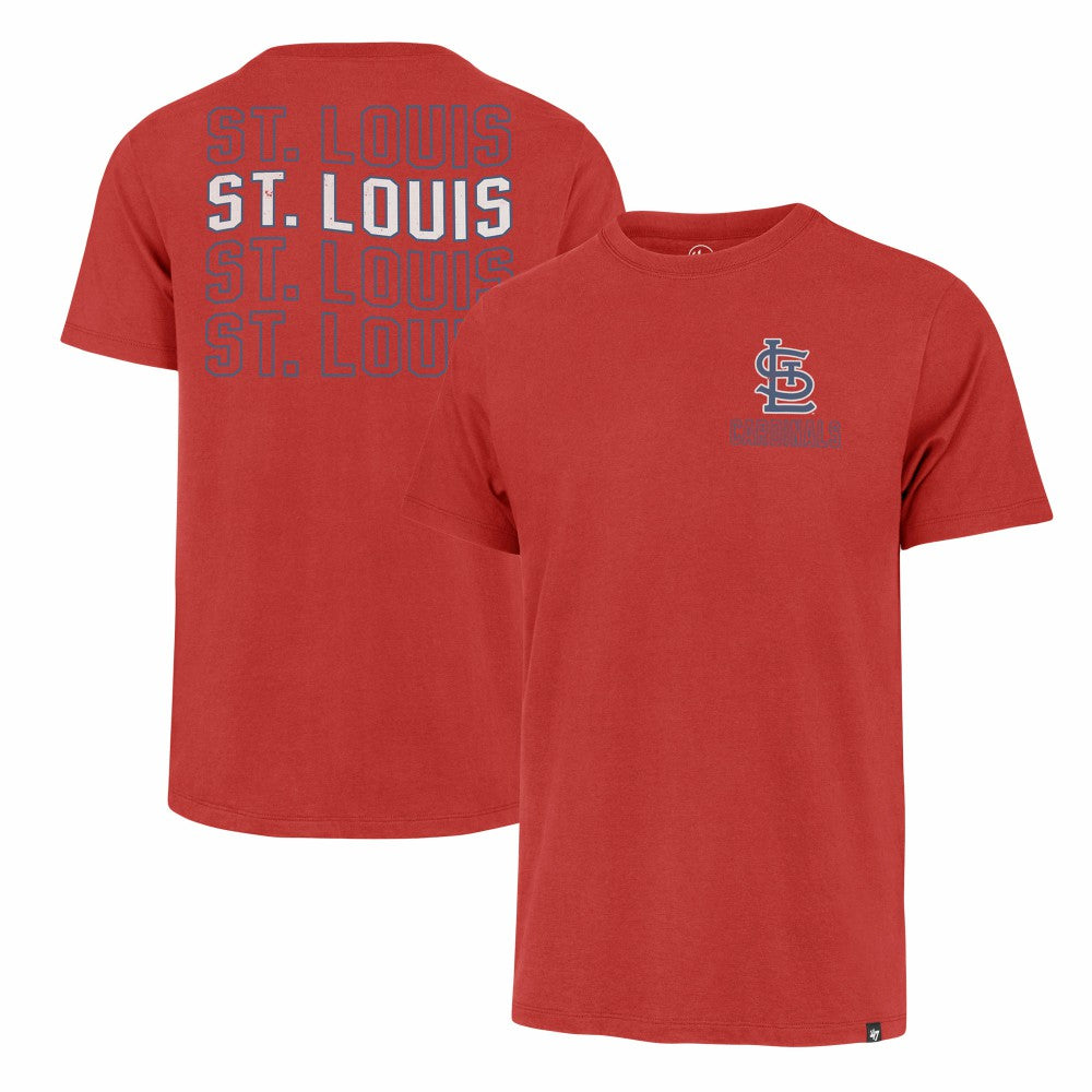 St. Louis Cardinals Hang Back Franklin T-Shirt Red