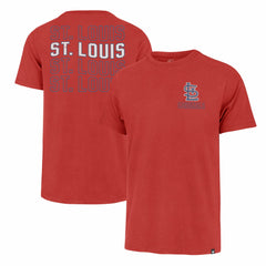 St. Louis Cardinals Hang Back Franklin T-Shirt Red