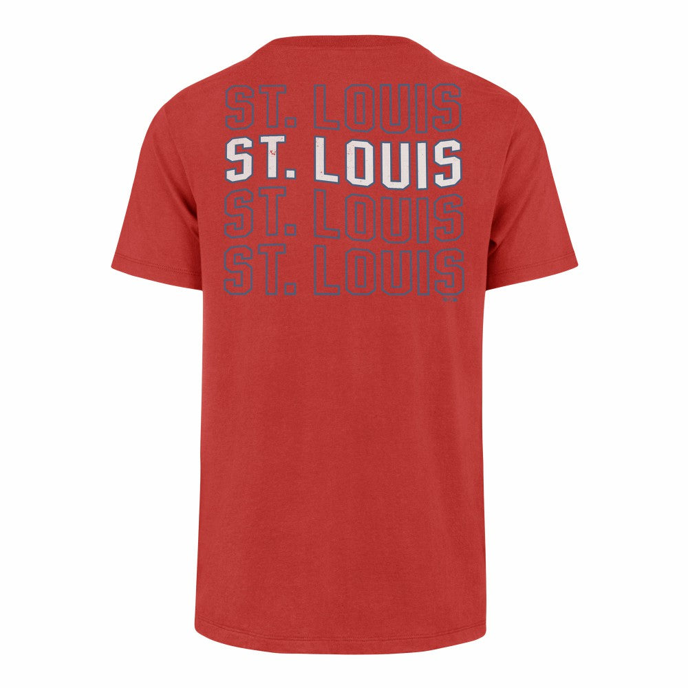 St. Louis Cardinals Hang Back Franklin T-Shirt Red